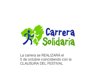 ￼La carrera se REALIZARÁ el 
5 de octubre coincidiendo con la CLAUSURA DEL FESTIVAL